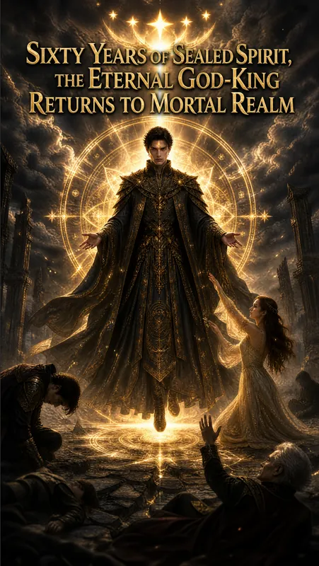 SIXTY YEARS OF SEALED SPIRIT, THEETERNAL GOD-KING RETURNS TO MORTAL REALM