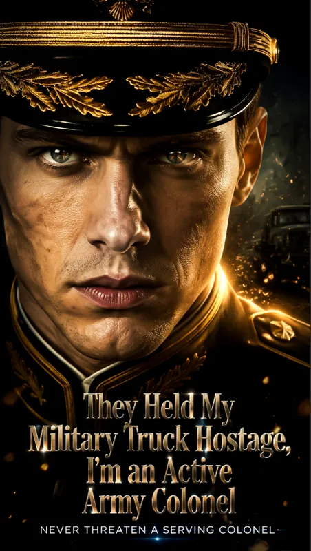 They Held My Military Truck Hostage, I’m an Active Army Colonel