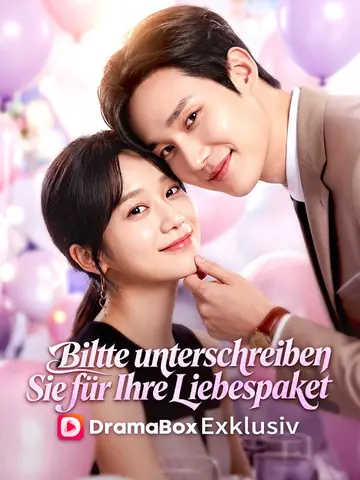 Bitte unterschreiben Sie für Ihre Liebespaket.