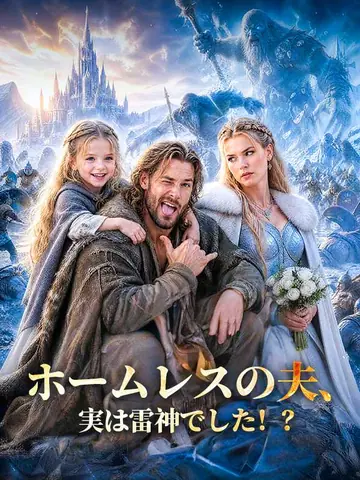 ホームレスの夫、実は雷神でした！？