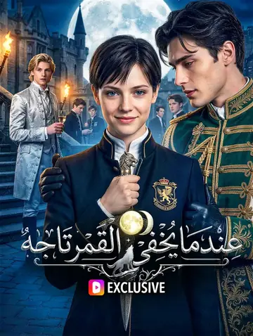 عندما يُخفي القمر تاجه