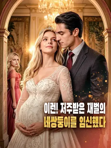 이런! 저주받은 재벌의 네쌍둥이를 임신했다