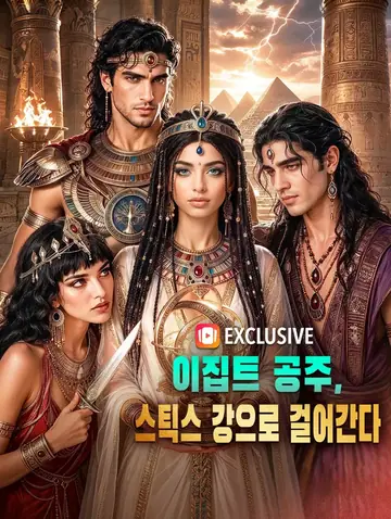이집트 공주, 스틱스 강으로 걸어간다