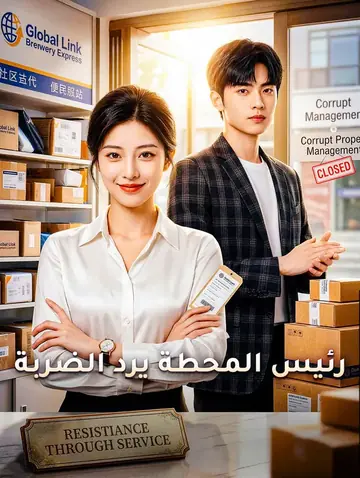 رئيس المحطة يرد الضربة