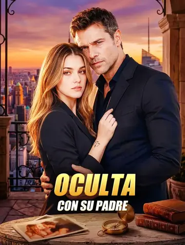 Oculta con su padre