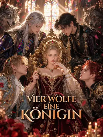 Vier Wölfe, eine Königin