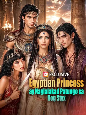 Egyptian Princess ay Naglalakad Patungo sa Ilog Styx