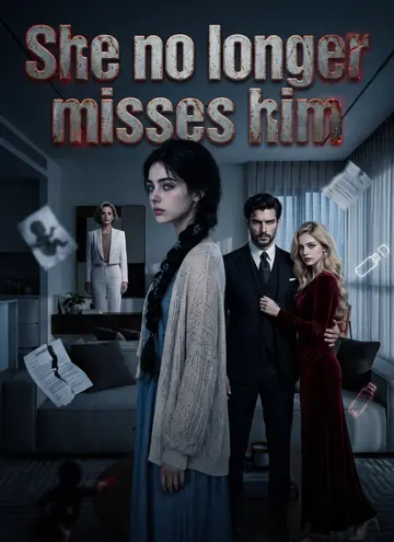 She no longer misses him.