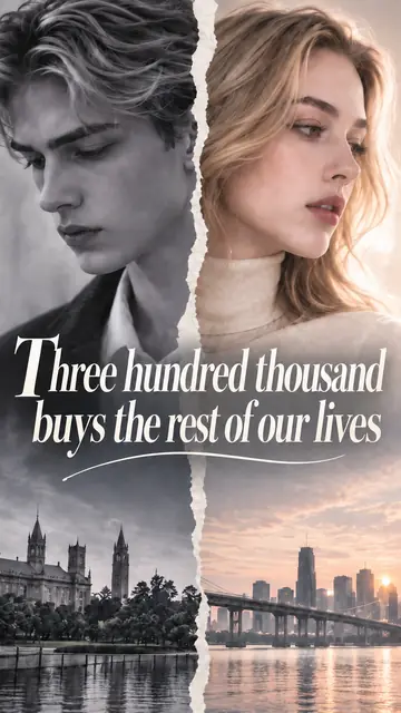 Three hundred thousand buys the rest of our lives